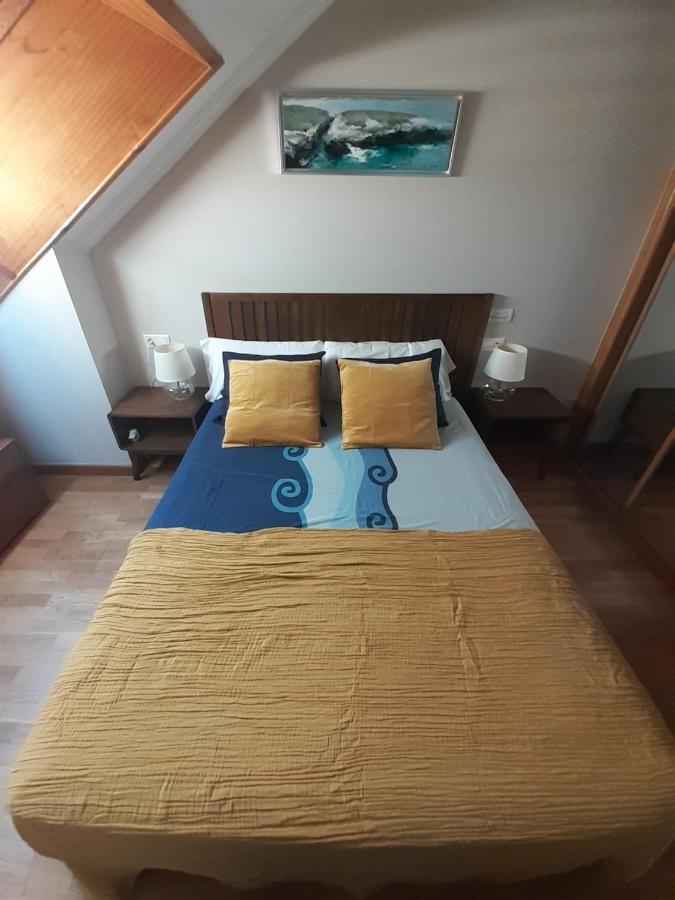 Atico Centrico Con Piscina Comunitaria Appartement Ribadeo Buitenkant foto