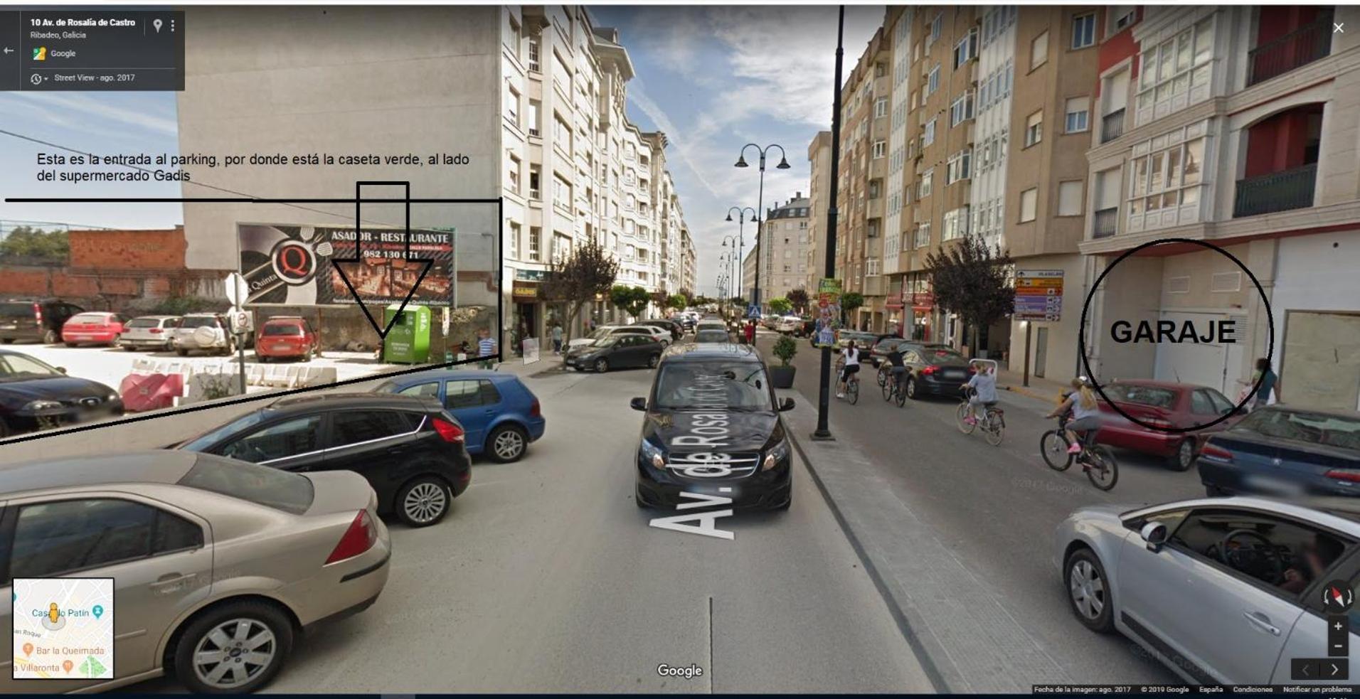 Atico Centrico Con Piscina Comunitaria Appartement Ribadeo Buitenkant foto
